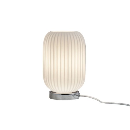 Rossini Rigadin RIG001 : lampe de table en verre, lampe de chevet moderne, lampe de chambre