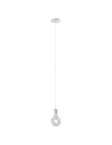 Rossini Erkel ERK101B lampada a sospensione moderna con cavo in tessuto colorato