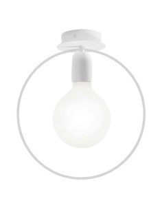 Rossini  Jay JAY002 : plafonnier moderne avec ampoule apparente