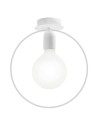 Rossini  Jay JAY002 : plafonnier moderne avec ampoule apparente