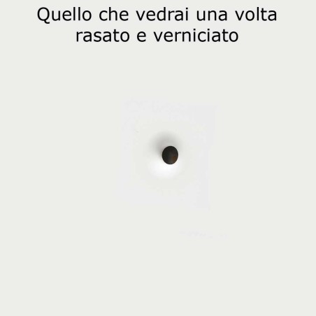4248A 9010 Undiciround incasso sottile per cartongesso