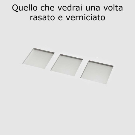 4054 di 9010 faretto led 3 luci