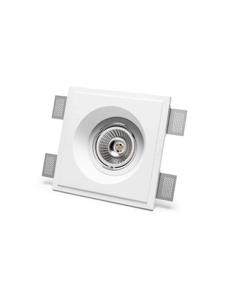 Incasso orientabile 4039 di 9010 faretti a gesso