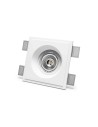Incasso orientabile 4039 di 9010 faretti a gesso