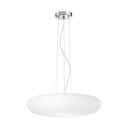 Rossini Claire S.10470 lampada a sospensione in vetro soffiato bianco