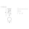MASIERO POSY S5 lampadario moderno