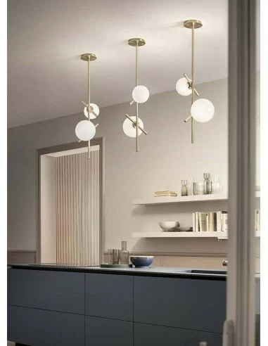 MASIERO POSY VERT 2 lampadario moderno