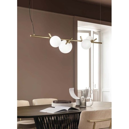 MASIERO POSY BIL4 lampadario moderno