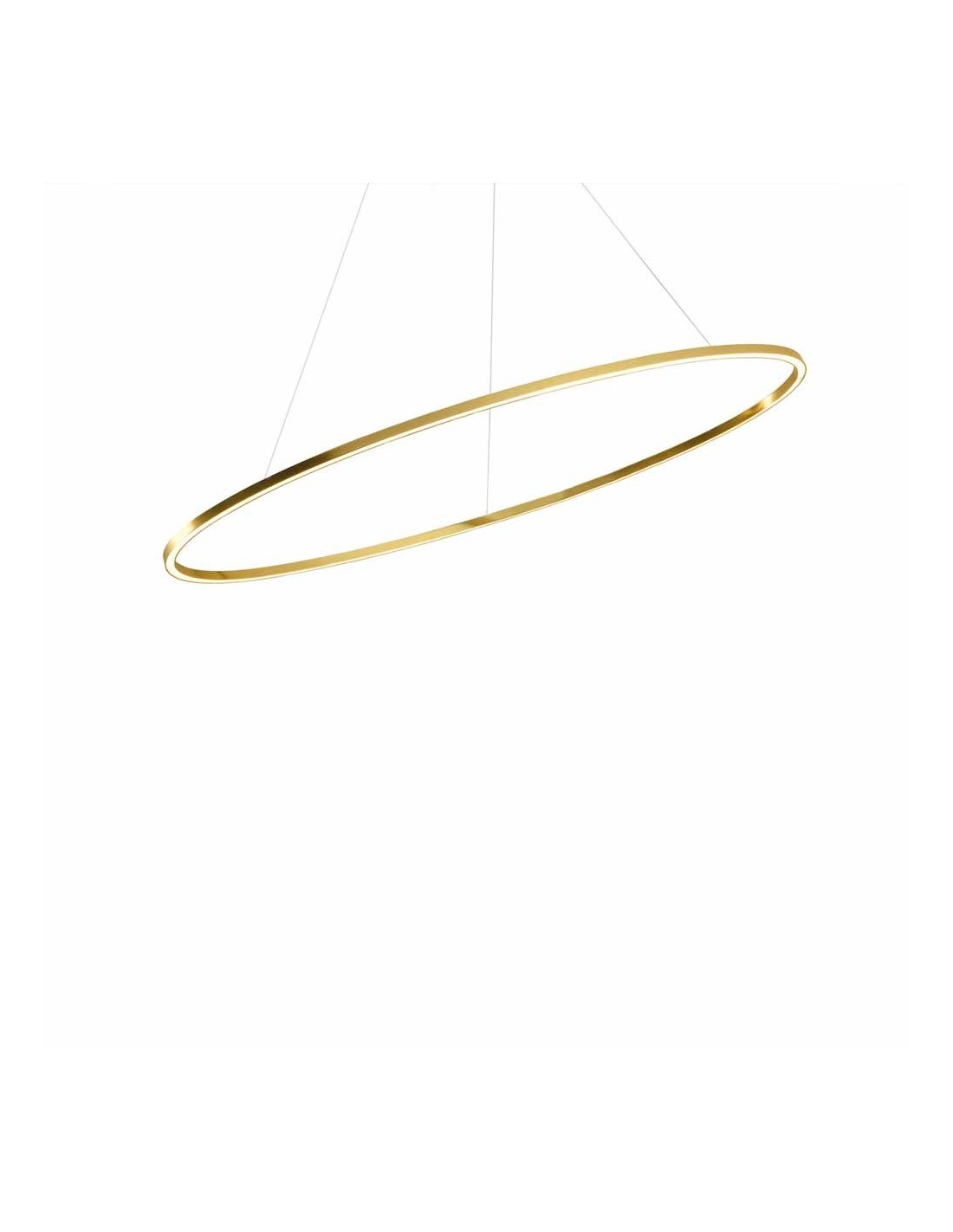 Nemo Ellisse Major lampadario moderno luce verso l'alto