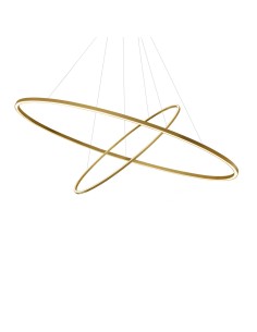 Nemo Ellisse Double Mega lampadario moderno