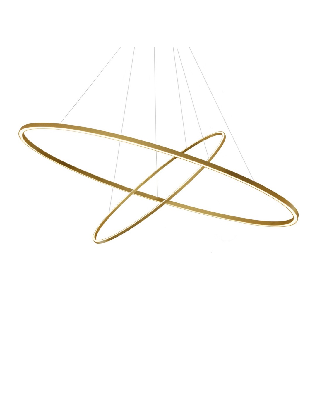 Nemo Ellisse Double Mega lampadario moderno