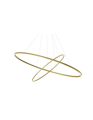 Nemo Ellisse Double Mega lampadario moderno