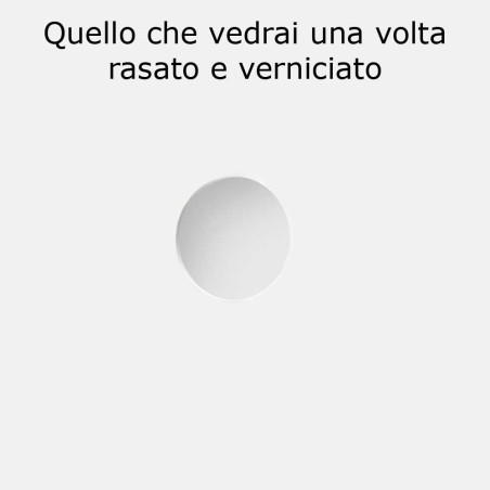 9010 incasso 4177 faretto da incasso con diffusore in vetro
