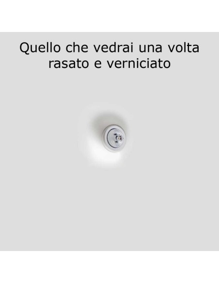9010 faretto da incasso 4175 con ottica tonda