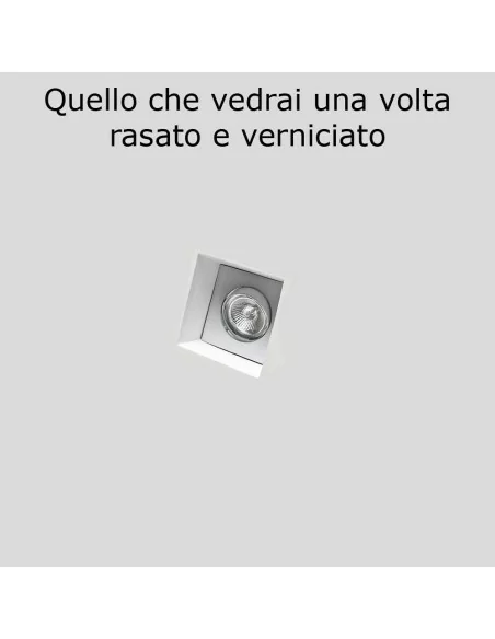 4183 faretto da incasso orientabile con ottica arretrata di 9010