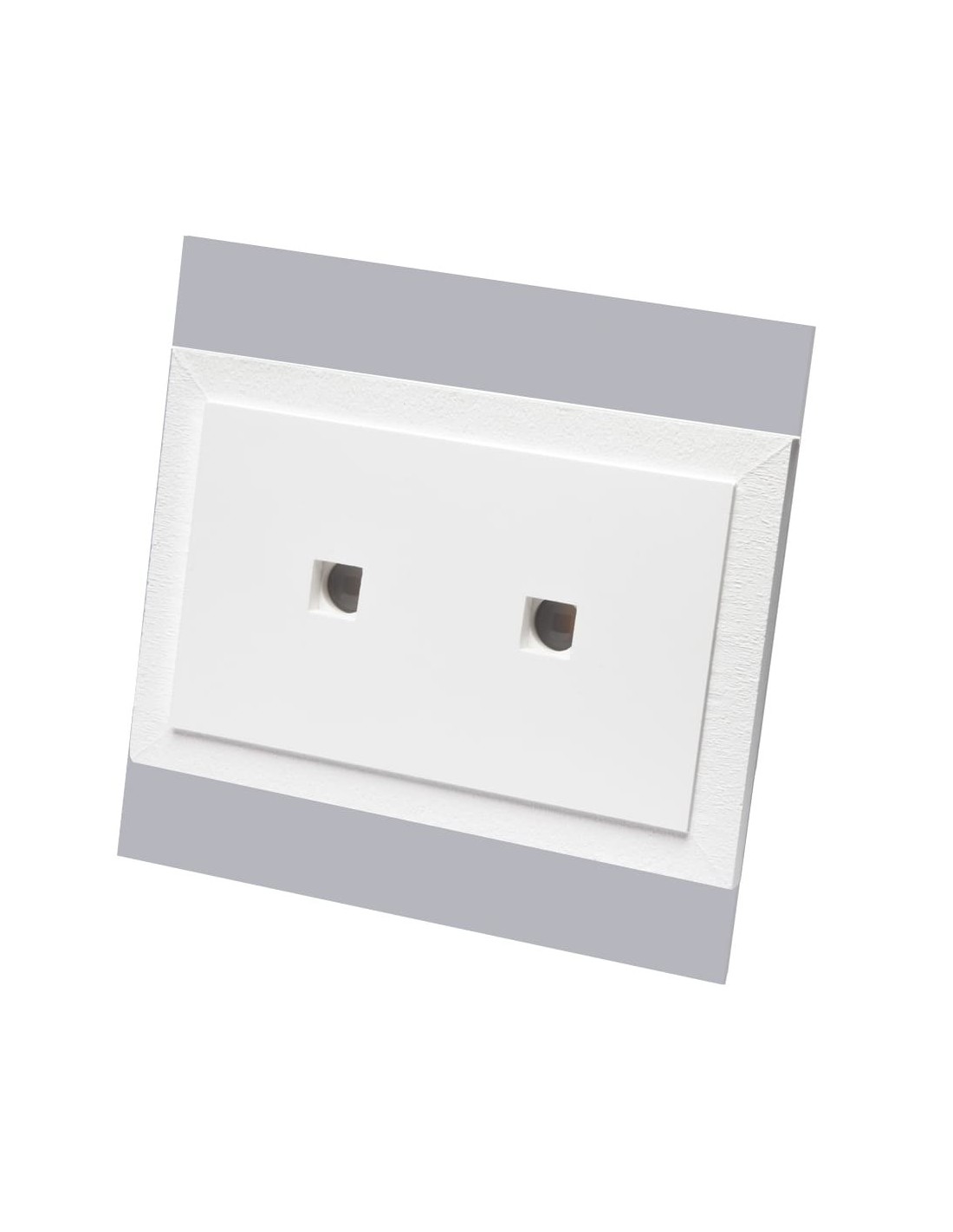 9010 4249F faretto rasomuro doppio led