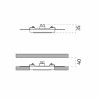 4251A 9010 incasso sottile per cartongesso
