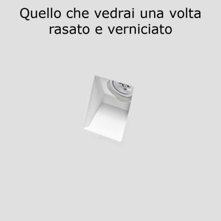 4179 faretto incasso inclinato di 45 gradi di 9010