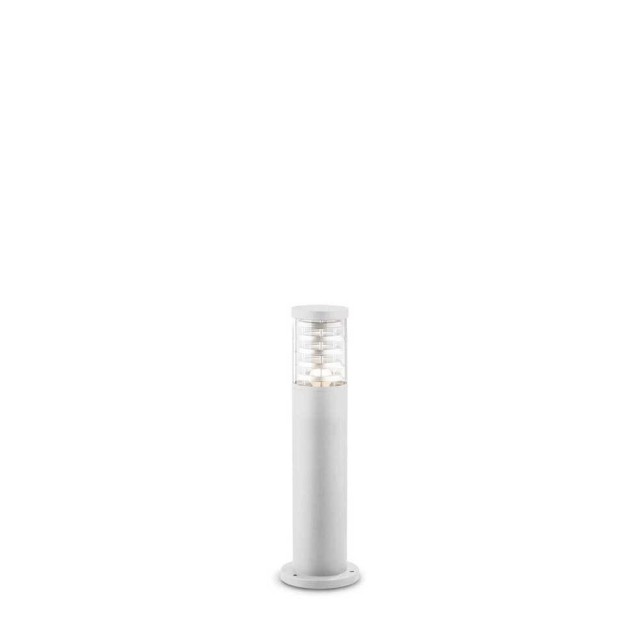 Ideal Lux Tronco PT1 H40 : poteau moderne d'extérieur blanc