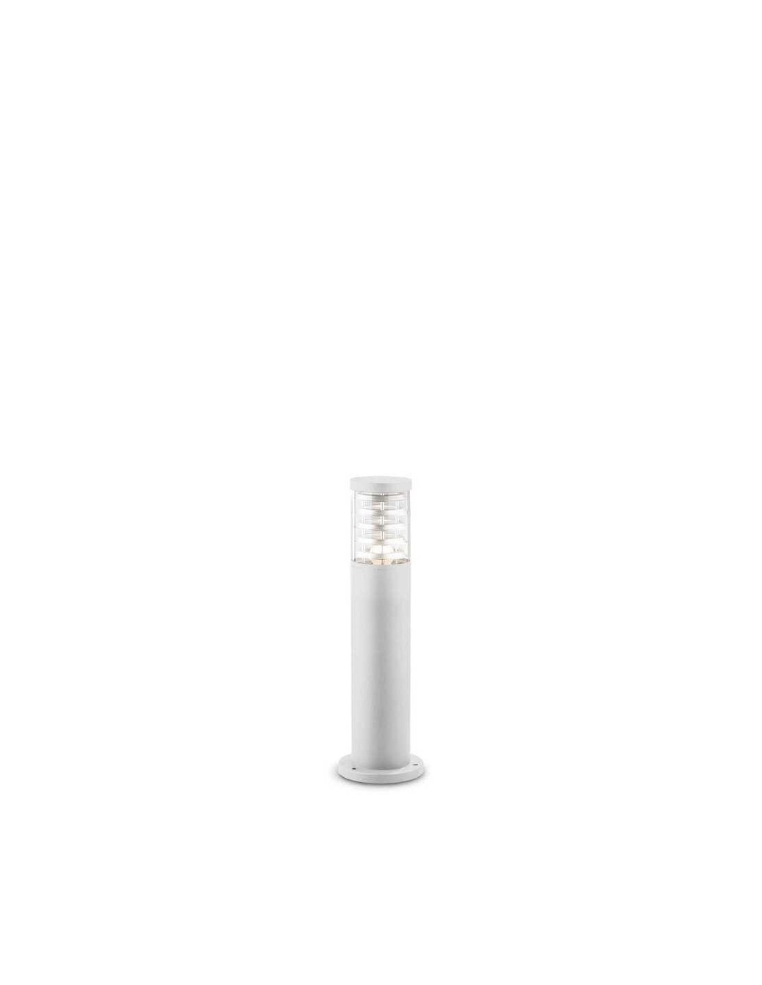 Ideal Lux Tronco PT1 H40 : poteau moderne d'extérieur blanc