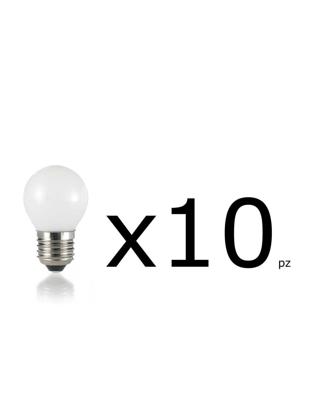 Ideal lux lampadina E27 4W SFERA