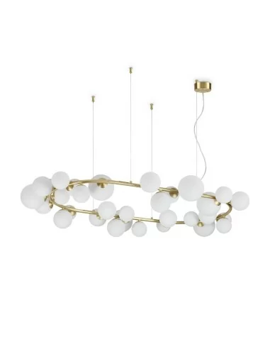 Ideal Lux Perlage SP30 lampadario moderno per soggiorno
