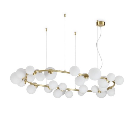 Ideal Lux Perlage SP30, lustre moderne pour le salon
