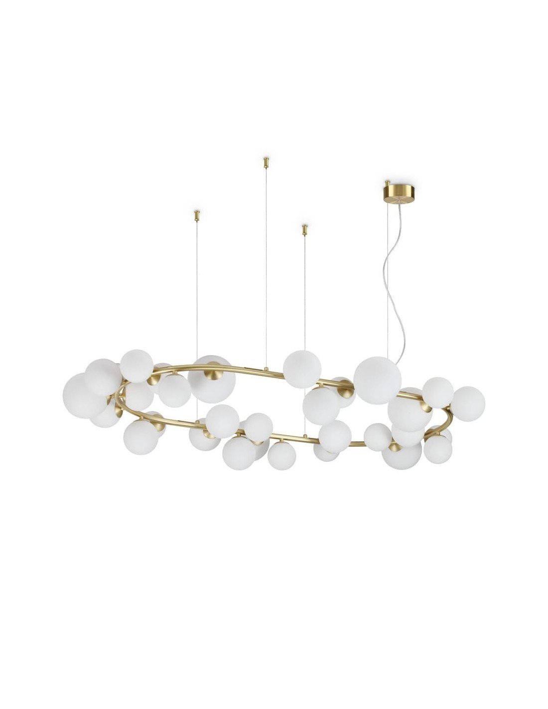 Ideal Lux Perlage SP30, lustre moderne pour le salon
