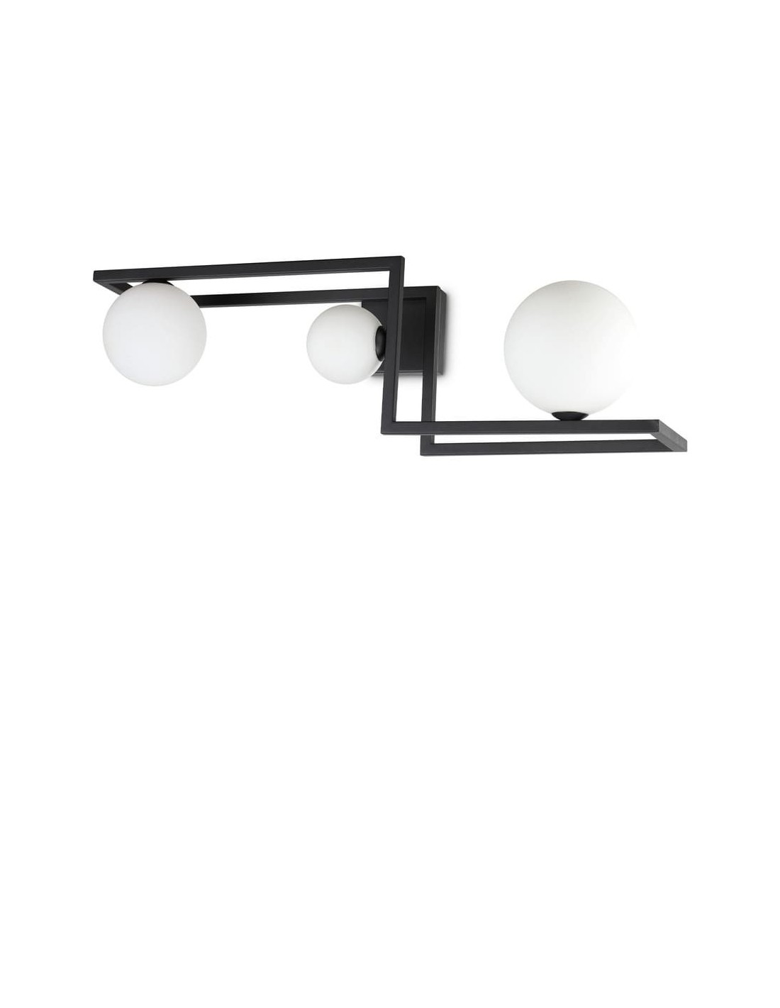 Ideal Lux Angolo PL3 plafoniera in metallo