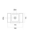 9010 4248R miniled round sottile