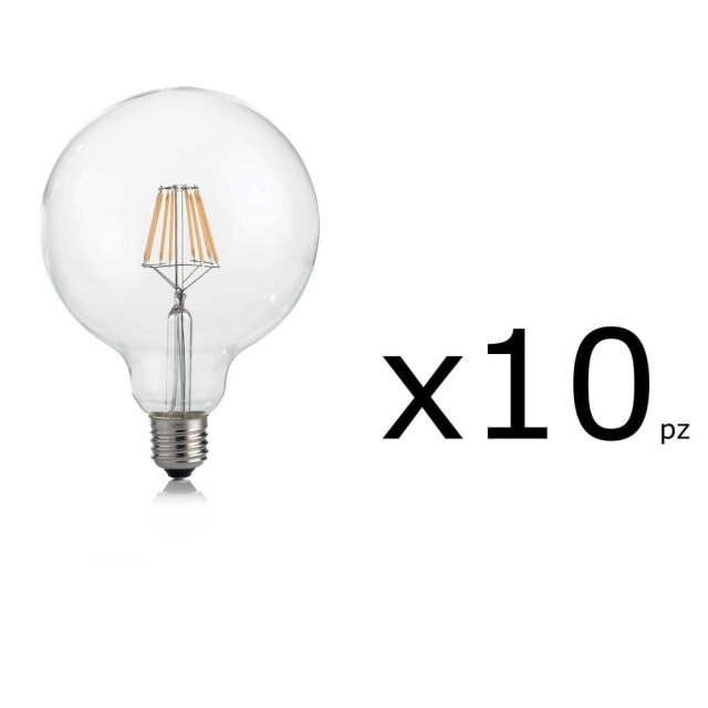 Ampoule Ideal Lux E27 8 W 4 000 K à LED à filament