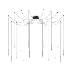 Lustre Ideal Lux Lucciola SP16 pour salon