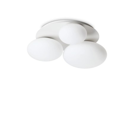 Ideal Lux Ninfea PL3 plafoniera per corridoio