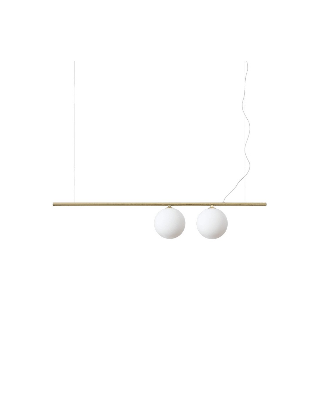 Ideal Lux Perline SP2 laqmpadario moderno per sala da pranzo  a 2 luci