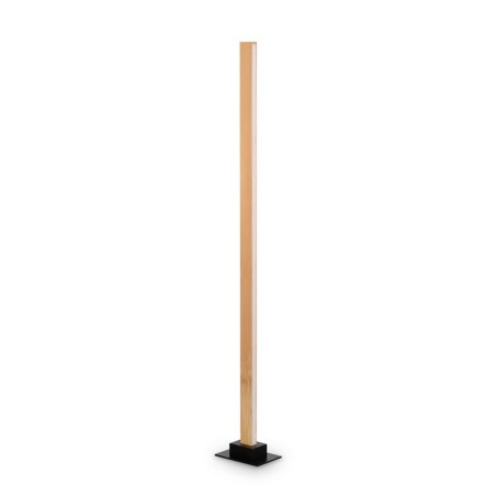 Ideal Lux Craft PT : lampadaire LED en bois