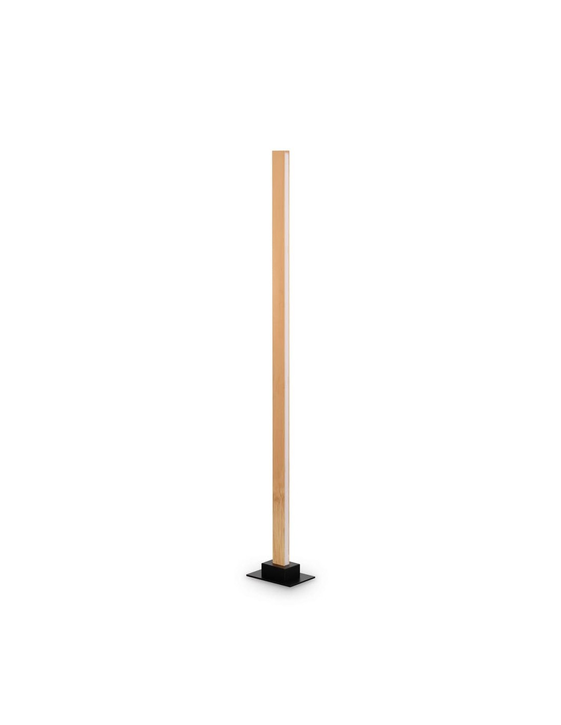 Ideal Lux Craft PT : lampadaire LED en bois
