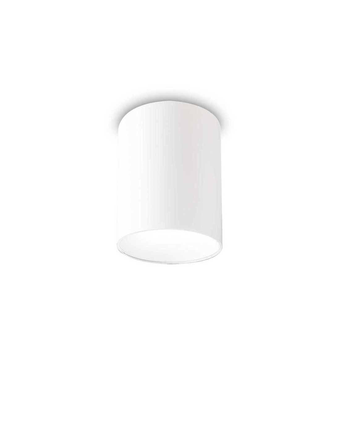 Ideal Lux Nitro 15 W, spot LED rond de plafond blanc