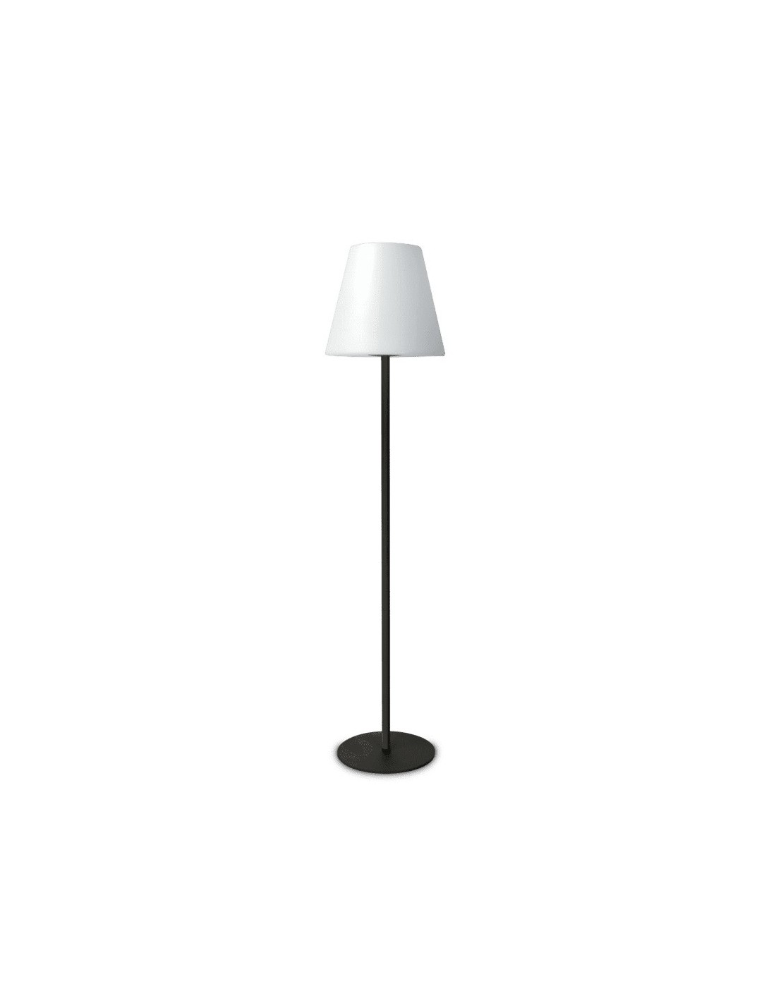 Ideal Lux Arcadia PT : lampadaire d'extérieur avec prise
