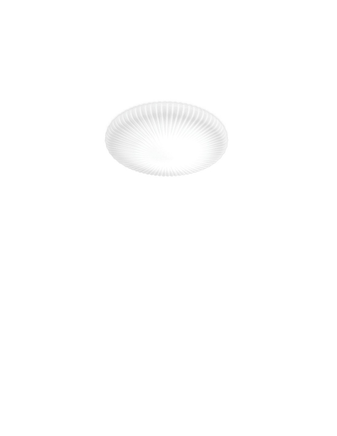 Ideal Lux Atrium PL D50 plafoniera bianca a led