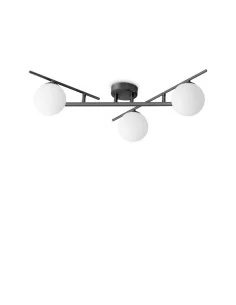 Ideal Lux Atlas PL3 plafoniera moderna a 3 luci, plafoniere bagno moderne, plafoniere moderne soffitto
