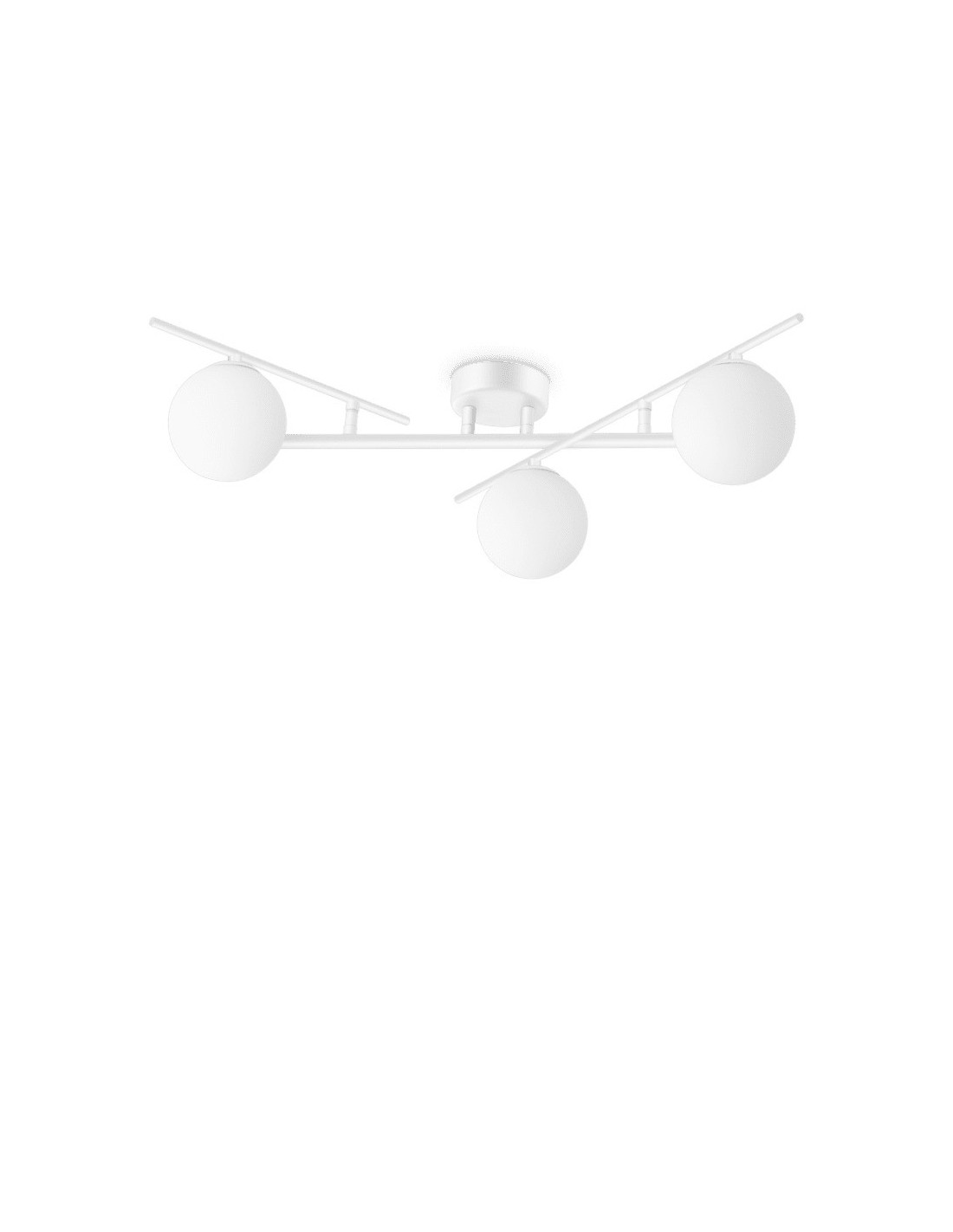 Ideal Lux Atlas PL3, plafonnier moderne à 3 lumières