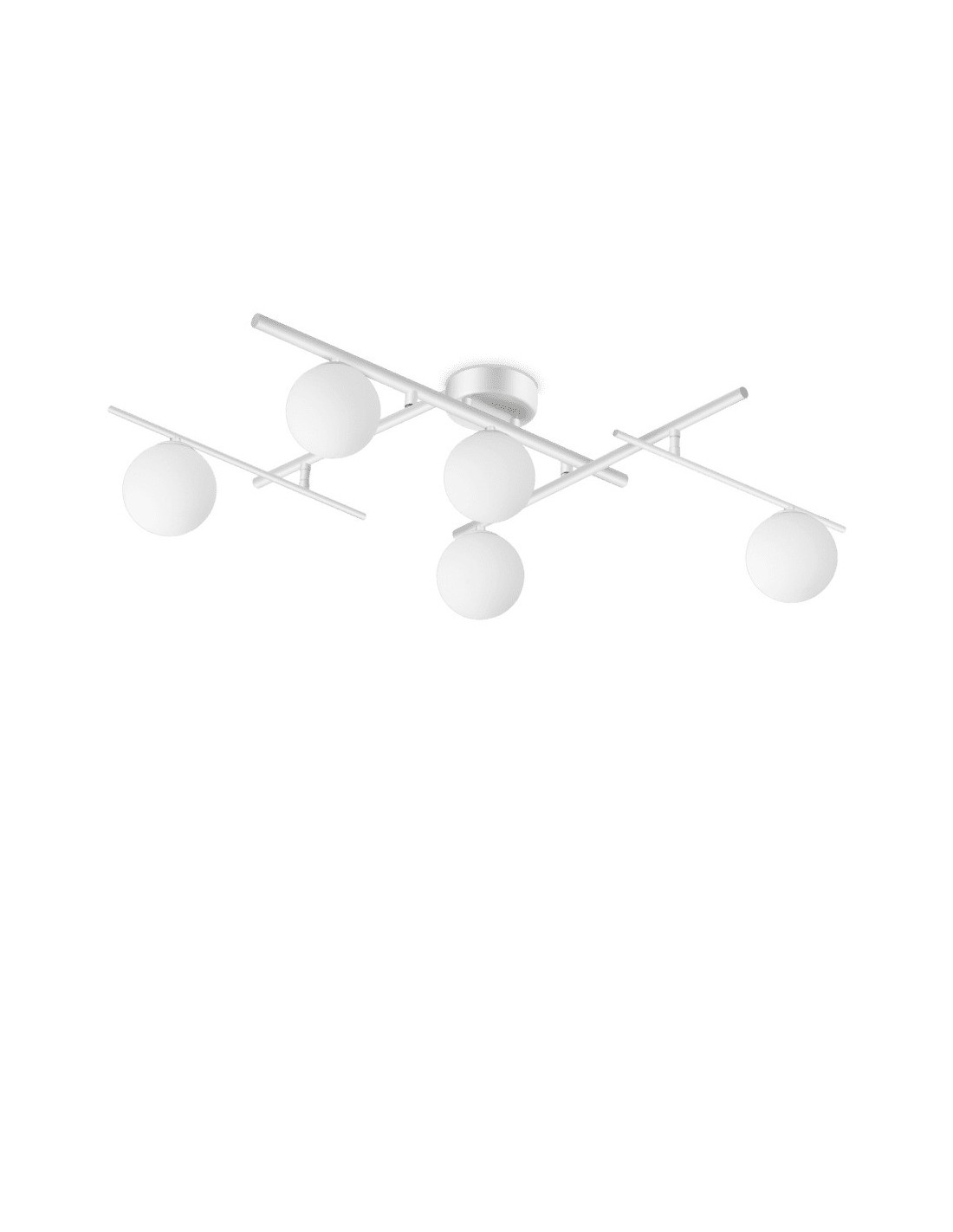 Ideal Lux Atlas PL5, plafonnier moderne à 5 lumières
