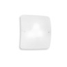 Ideal Lux Celine PL2 applique rettangolare in vetro