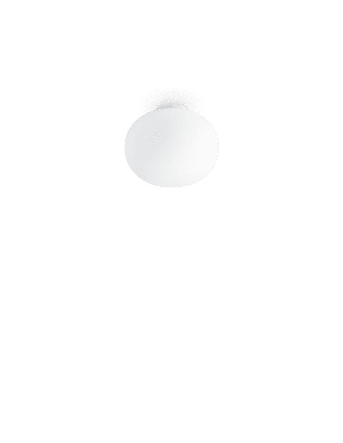 Ideal Lux Cotton PL1 D30 plafoniera a sfera