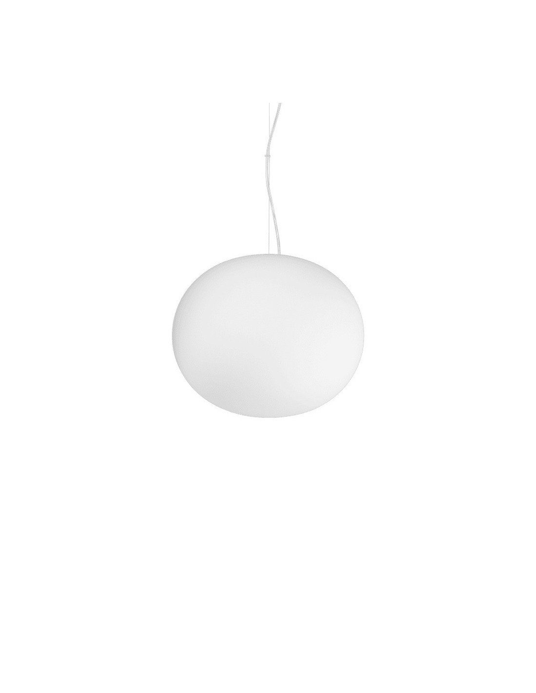 Ideal Lux Cotton SP1 D30, suspension à boule