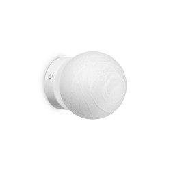Ideal Lux Carta AP1 D10 applique tonda bianca