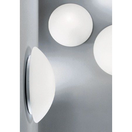 Rossini Perla 3618-25 : applique murale moderne ronde, diamètre 25 cm