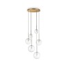 Ideal Lux Equinoxe SP6, lustre à 6 lumières pour le salon