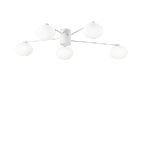 Ideal Lux Hermes PL5 D90 plafoniera in metallo