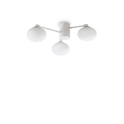 Ideal Lux Hermes PL3 D60 lampada da soffitto G9
